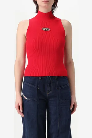 Diesel Top dolcevita in misto viscosa