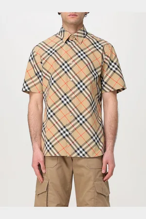 Burberry Camicia in cotone con stampa Vintage Check