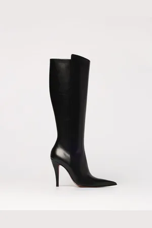 Alexander McQueen Stivale McQueen in pelle