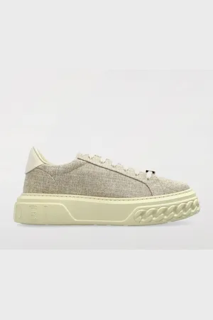 Casadei Sneakers Off Road in canvas e pelle