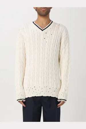Marni Pullover in cotone effetto usurato