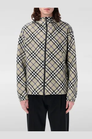 Burberry Giubbotto reversibile in nylon con stampa Vintage Check