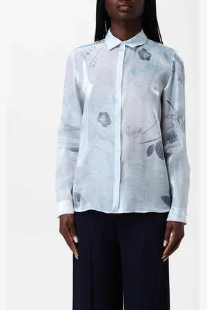Emporio Armani Camicia in modal con stampa floreale
