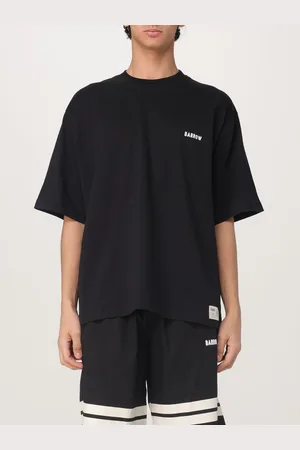 BARROW T-shirt oversize in cotone con stampa 10
