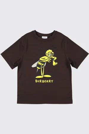 Burberry T-shirt in cotone con stampa Bee