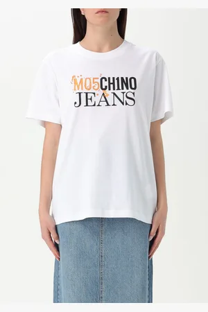 Moschino T-shirt in cotone con logo