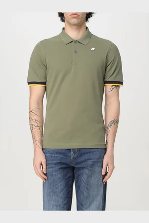 K-Way Polo in cotone basic con mini logo