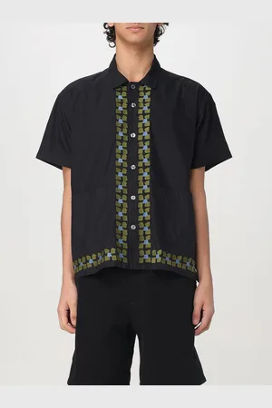 Obey Camicia in cotone con dettagli ricamati