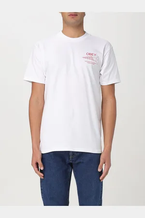 Obey T-shirt in cotone con stampa grafica