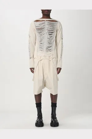 Rick Owens Pullover in lana effetto usurato