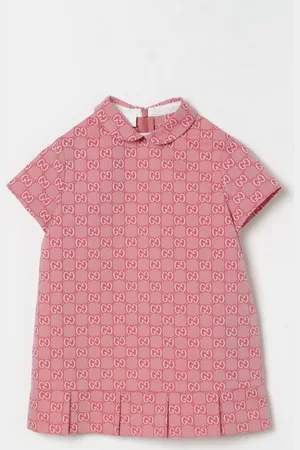 Gucci Abito in twill di cotone GG Supreme