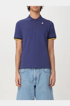 K-Way Polo in cotone basic con mini logo