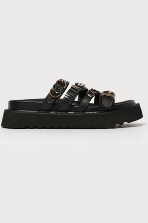 Pinko Sandalo in pelle con anelli metallici