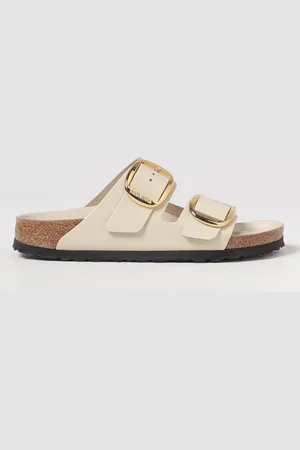 Birkenstock Sandalo Arizona Big Buckle in pelle spazzolata