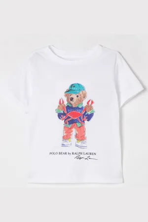 Ralph Lauren T-shirt con stampa Bear