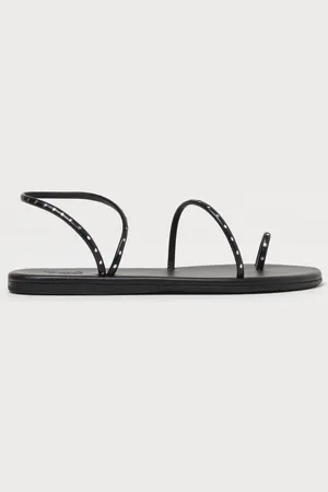 Ancient Greek Sandals Sandalo in pelle sintetica con micro fori