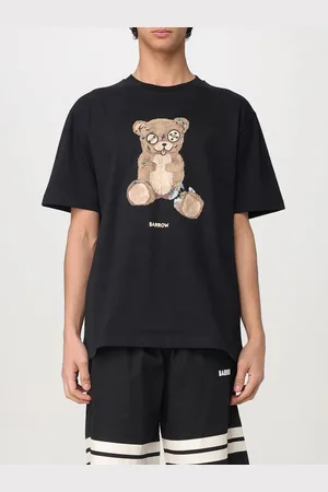 BARROW T-shirt in cotone con stampa Bear