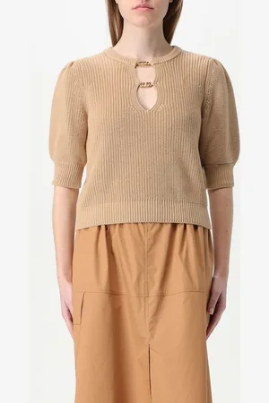 Twin-Set Maglia di cotone Oval T