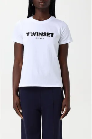 Twin-Set Abito in crêpe plissettato