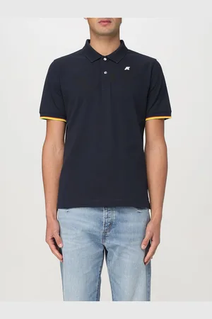 K-Way Polo in cotone basic con mini logo