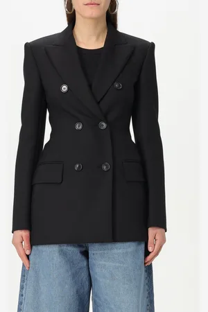Sportmax Blazer doppiopetto in lana vergine
