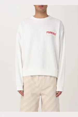 Marni Felpa in cotone con logo