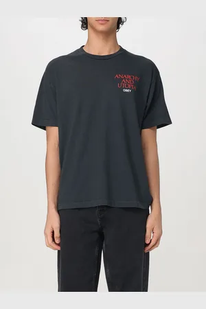 Obey T-shirt in cotone "Anarchy and Utopia"