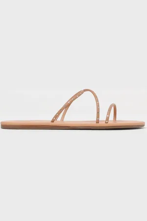 Ancient Greek Sandals Sandalo in pelle sintetica con micro pois