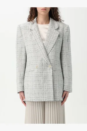 Emporio Armani Blazer doppiopetto in tweed