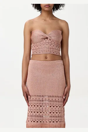 SIMONA CORSELLINI Top crop lurex