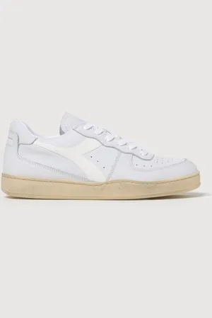 Diadora Sneakers Mi Basket Low Used in pelle
