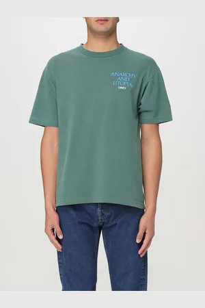 Obey T-shirt in cotone "Anarchy and Utopia"