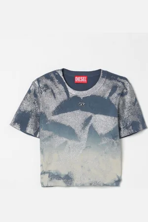 Diesel Top a girocollo stampato kmileenss