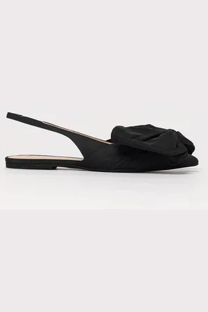 Nº21 Ballerina in viscosa con maxi fiocco