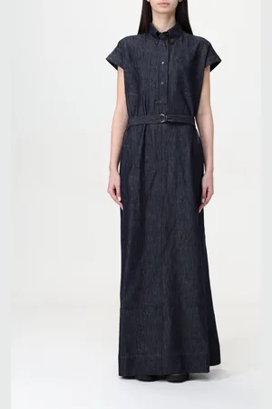 Brunello Cucinelli Abito chemisier in denim