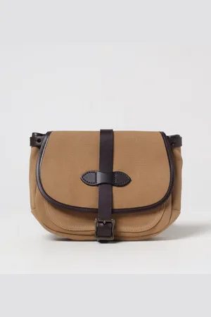 Filson Borsa XS Field Bag in Rugged Twill di cotone e pelle