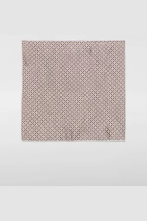 Brunello Cucinelli Pochette da taschino in misto seta jacquard