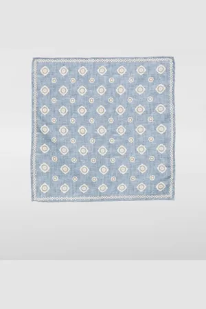 Brunello Cucinelli Pochette da taschino in misto seta jacquard