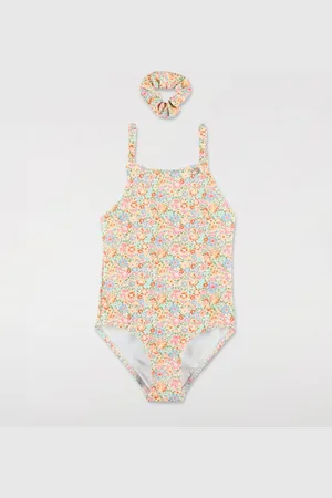 BONPOINT Costume da mare a fantasia floreale
