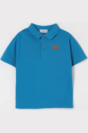 Burberry Polo basic in cotone con logo