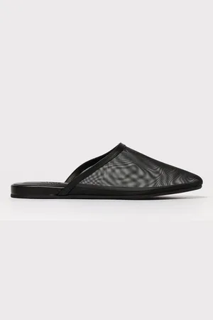 Ancient Greek Sandals Mules in nylon a rete