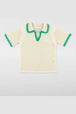 BONPOINT Polo in maglia di cotone all