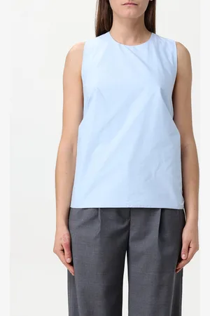 Nº21 Top N°21 in cotone con fiocco