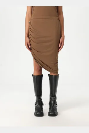 Helmut Lang Gonna asimmetrica con fettuccia