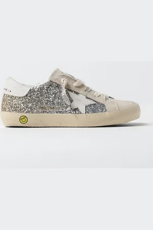 Golden Goose Sneakers Super-Star in nappa e glitter used