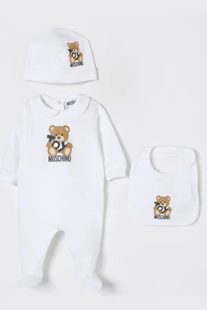Moschino Coordinato in cotone Teddy Toy