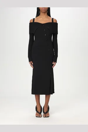 Twin-Set Abito midi in misto viscosa stretch