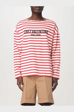 VALENTINO T-shirt in cotone a righe "Chez "