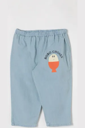Bobo Choses Pantalone in cotone con stampa grafica