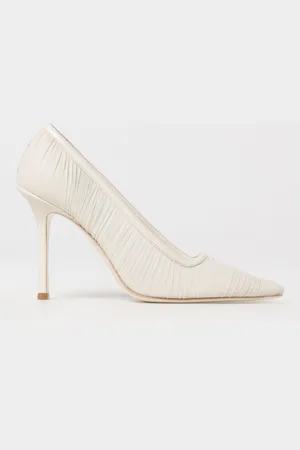 Jimmy Choo Décolleté Lotta in tulle drappeggiato